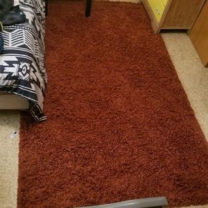 5x8 Burnt Orange Rug